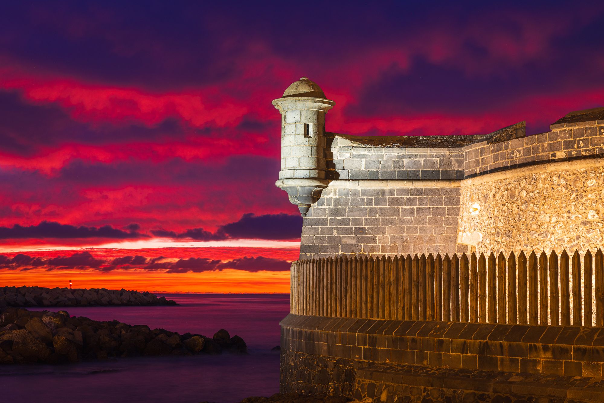 Castillo de San Juan Bautista, Santa Cruz de Tenerife, Spain