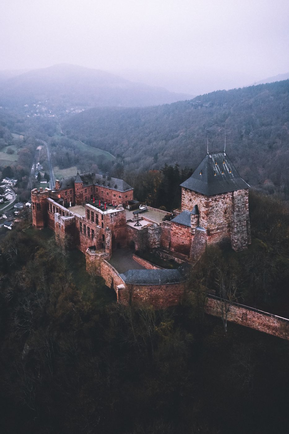 Castle Nideggen, Eifel, Germany