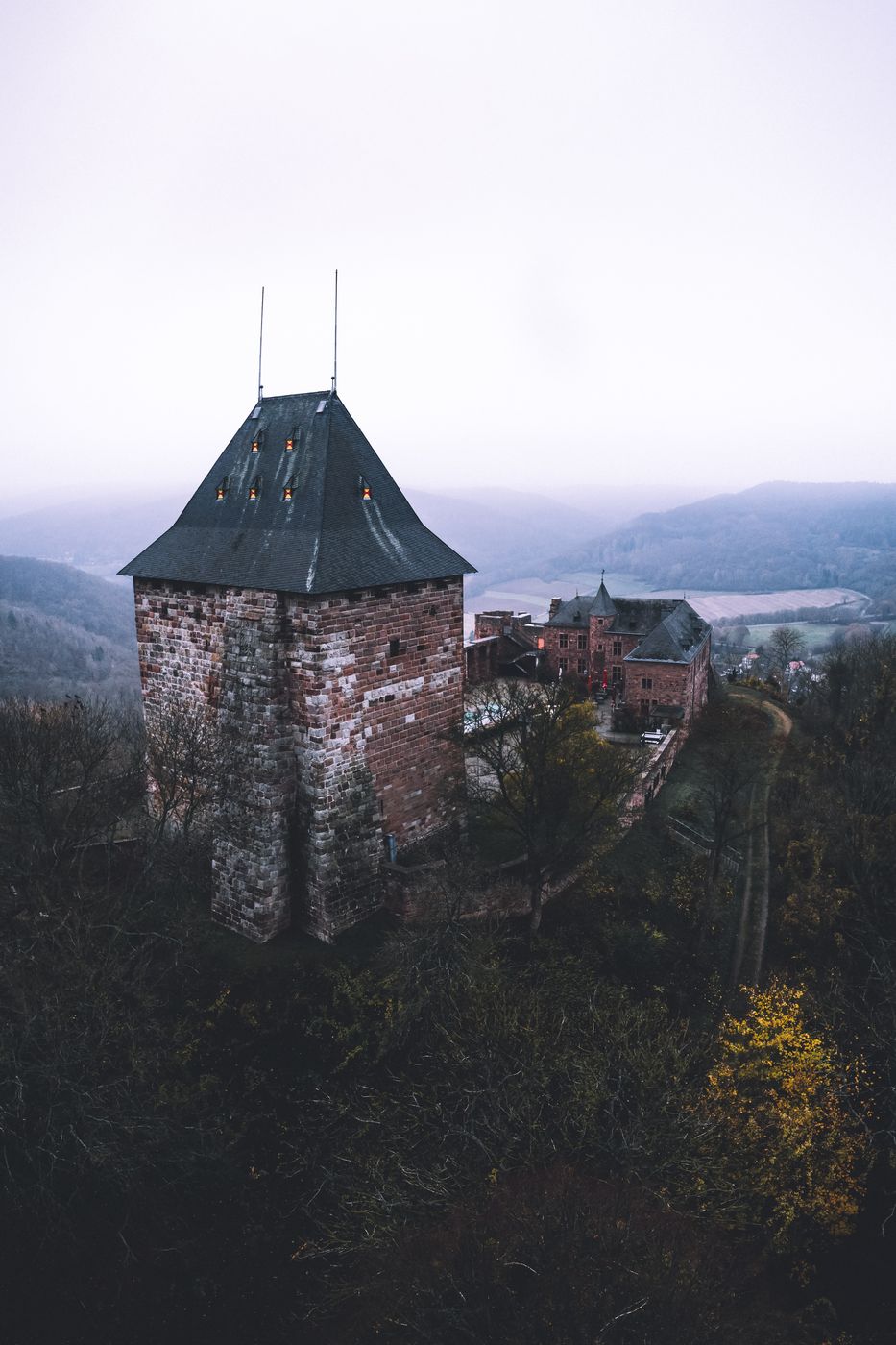 Castle Nideggen, Eifel, Germany