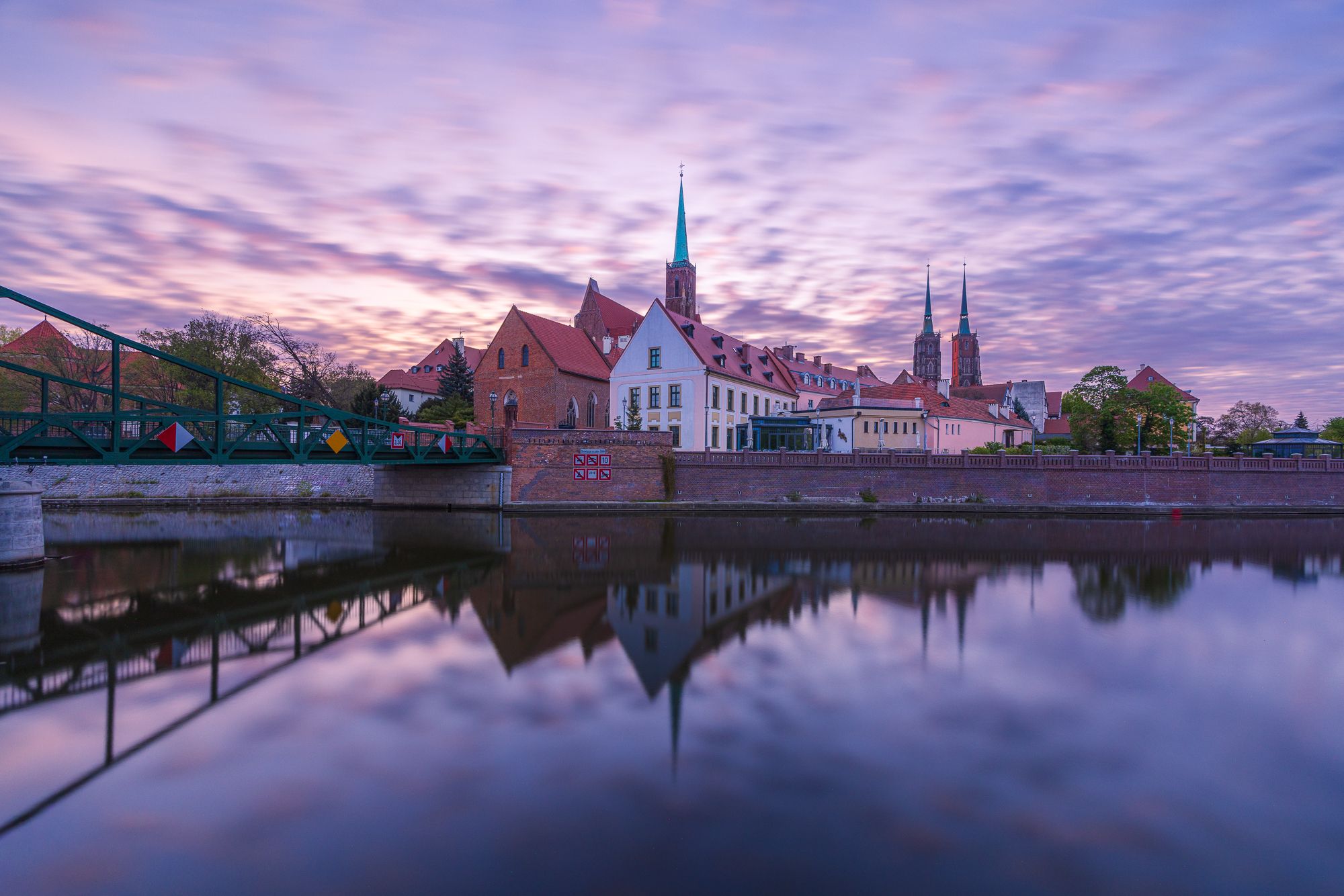 Cathedral Island and Tumski Bridge, Poland