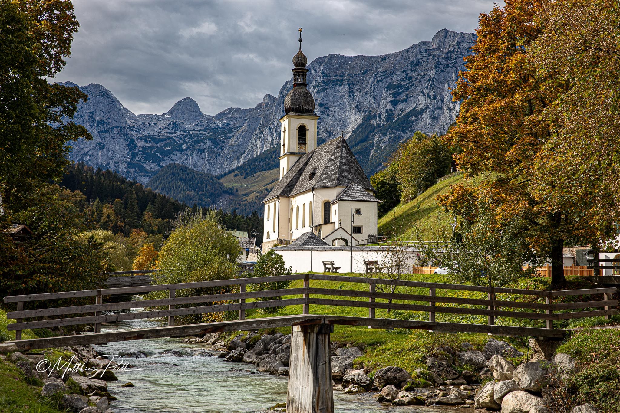 Church St. Sebastian, Ramsau, Berchtesgaden, Germany
