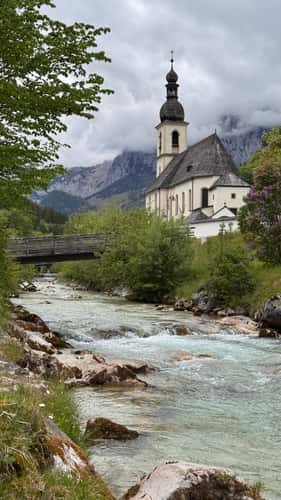 Church St. Sebastian, Ramsau, Berchtesgaden