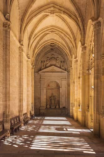 Сloister  of Cathedral of Segovia