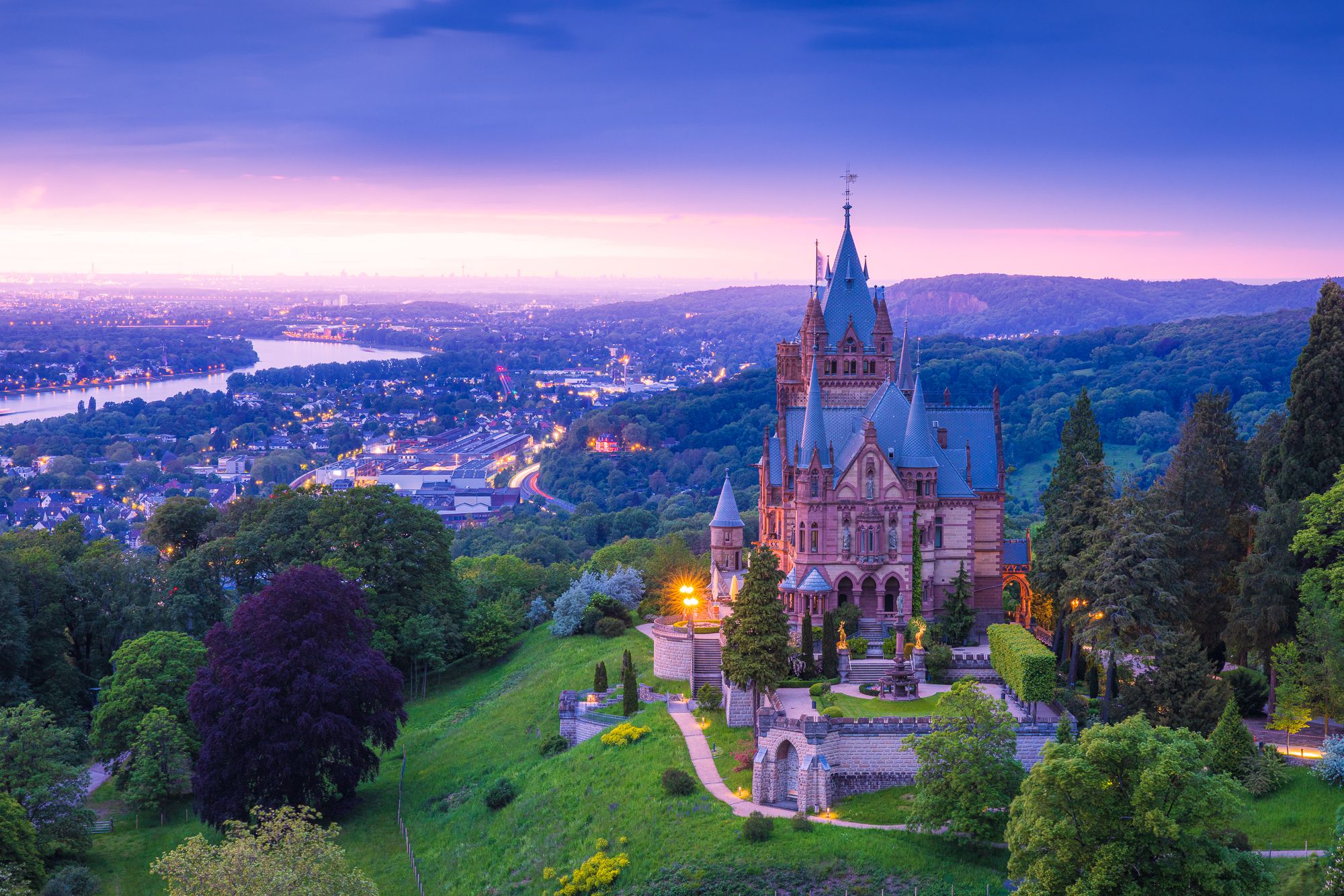 Drachenburg Castle, Drachenfels, Germany