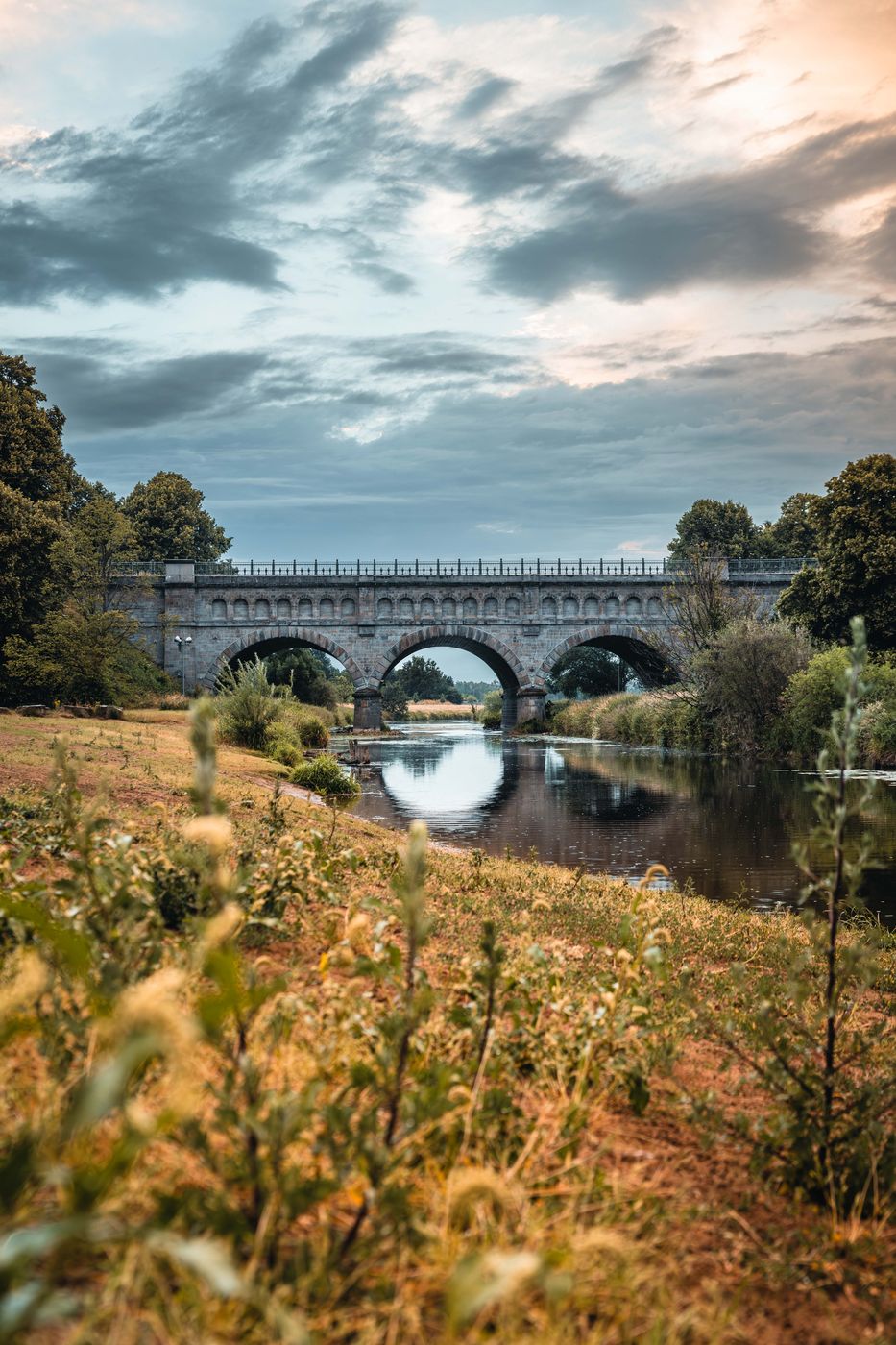 Dreibogenbrücke, Olfen, Germany