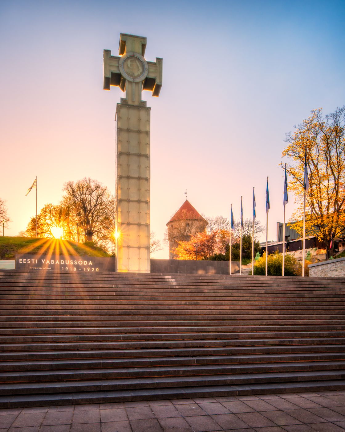 Freedom Square, Tallinn, Estonia