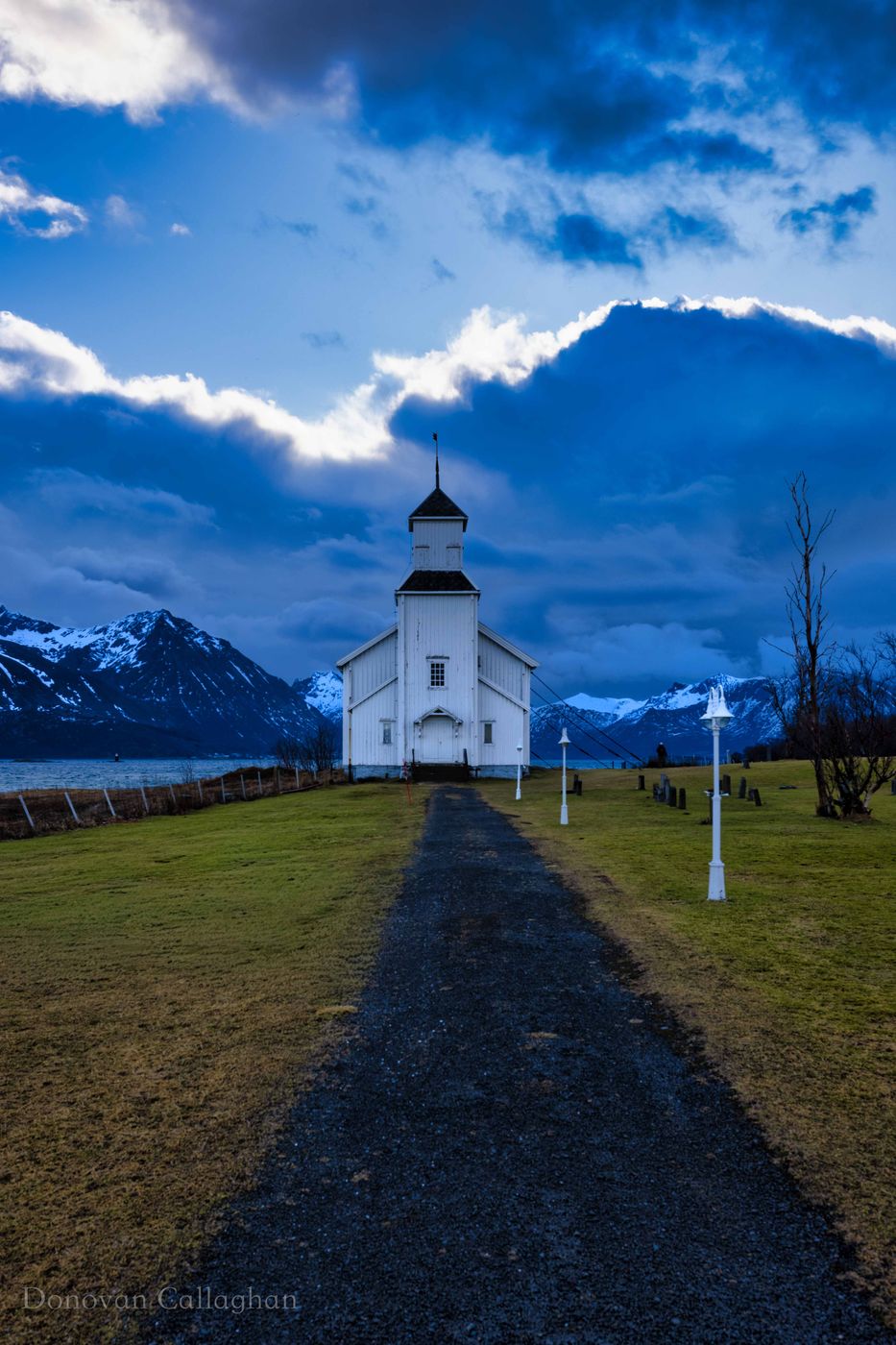 Gimsøy Church, Lofoten, Norway