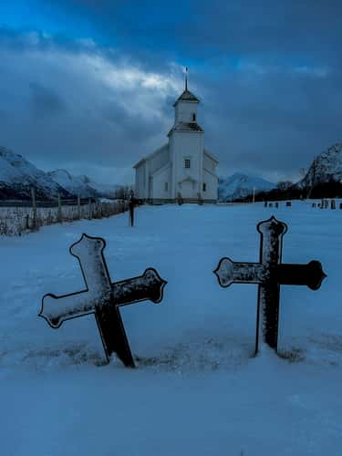 Gimsøy Church, Lofoten