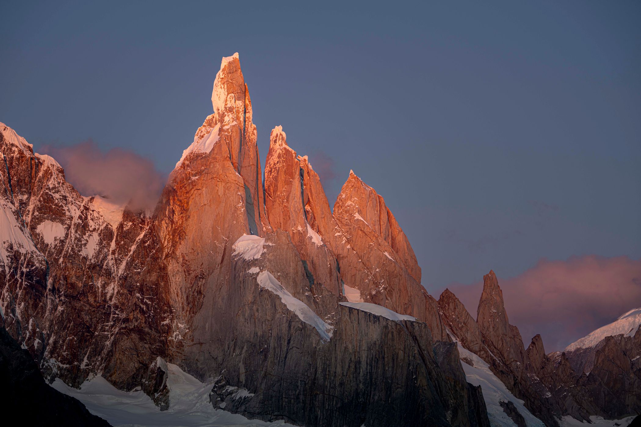 Good morning cerro Torre, Argentina