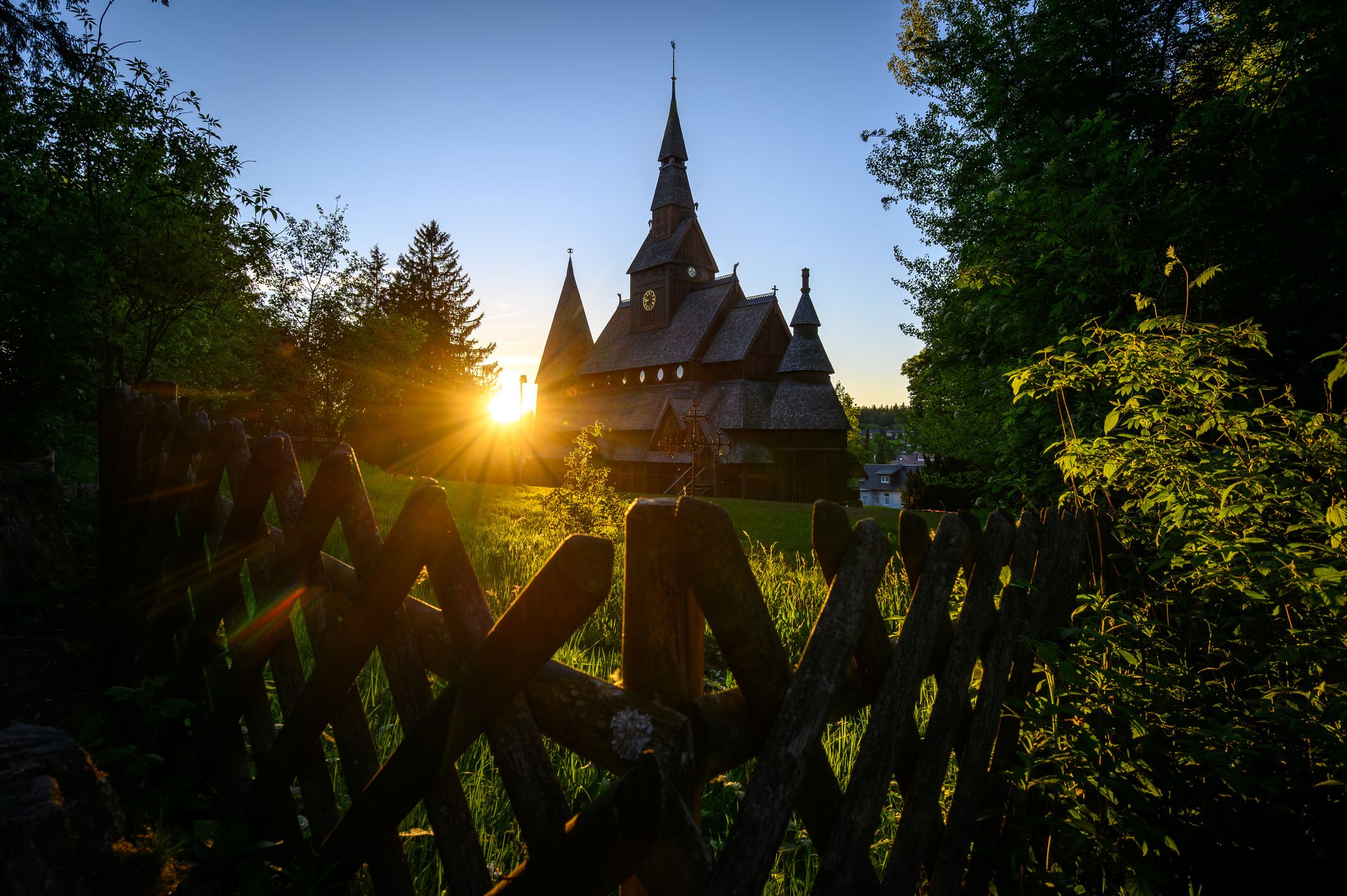 Gustav-Adolf-stave-church, Germany
