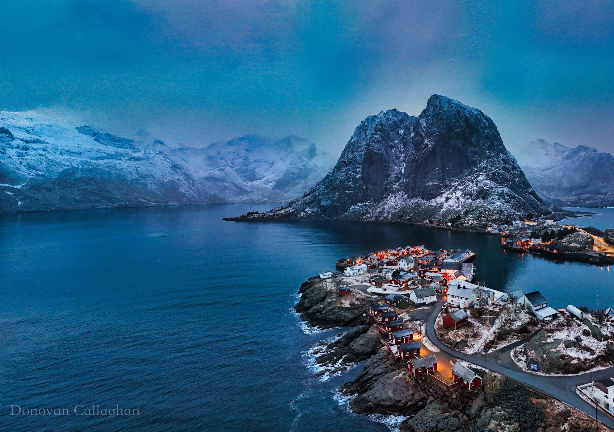 Hamnøy, classic view, Lofoten, Norway