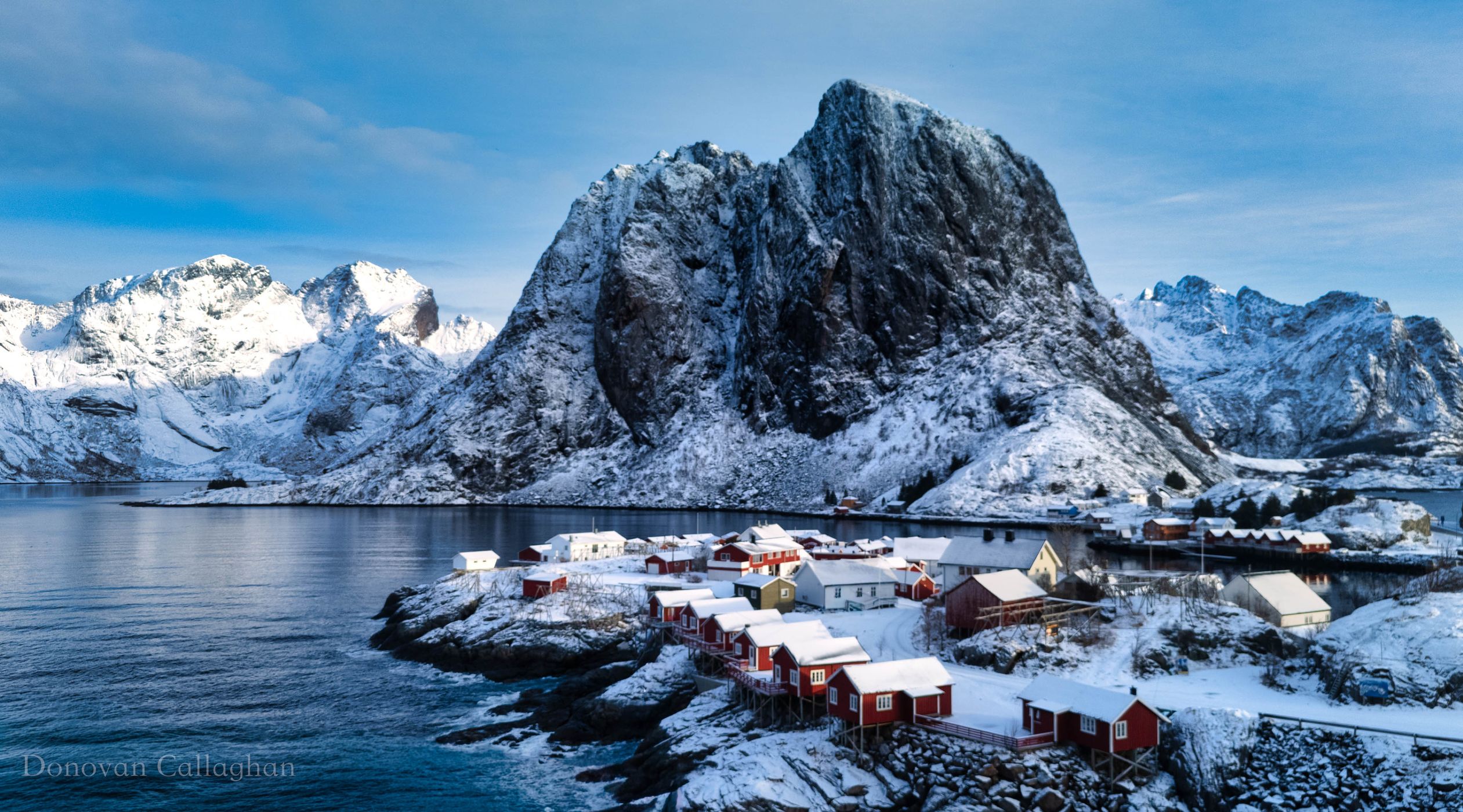 Hamnøy, classic view, Lofoten, Norway