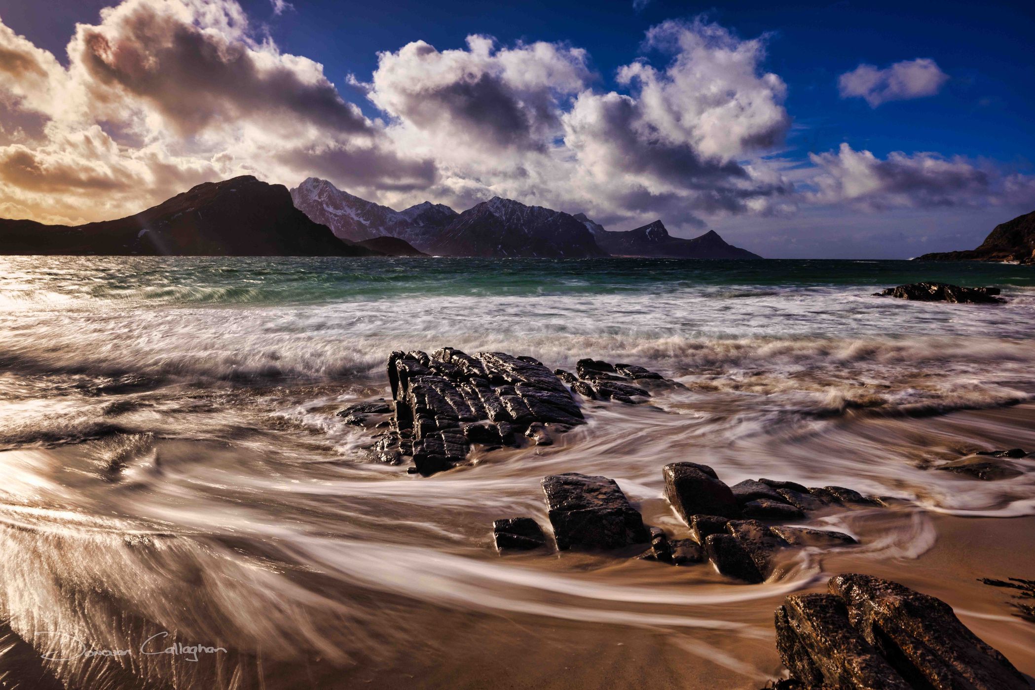 Haukleiv Beach,, Norway