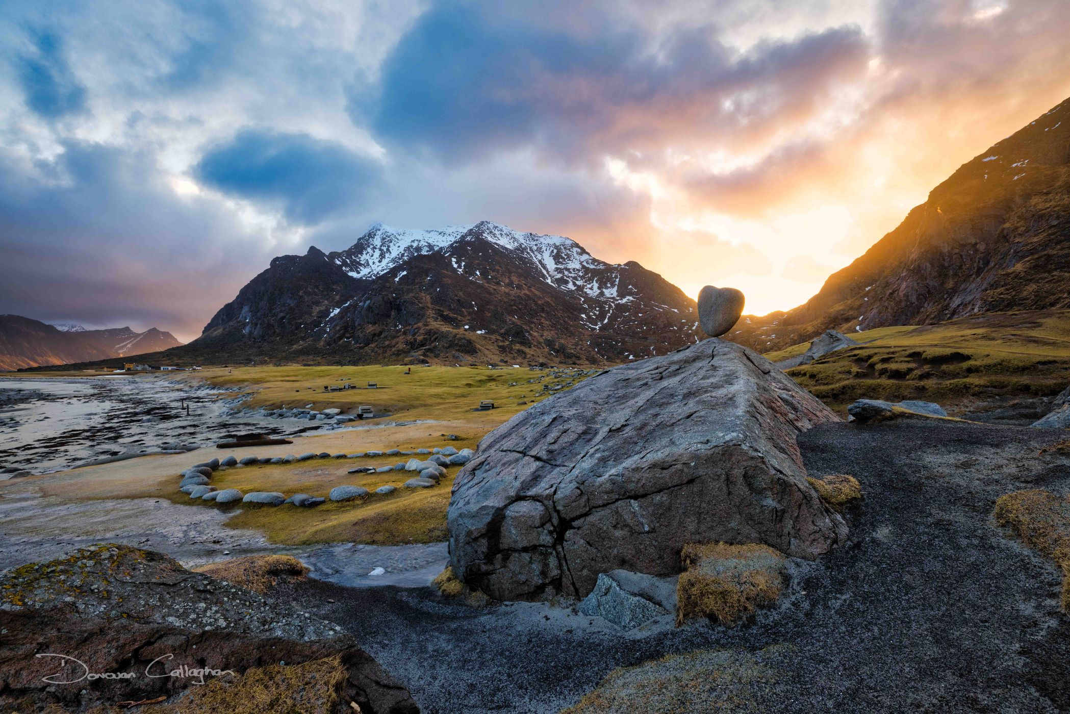 Heart Rock, Uttakleiv Beach, Norway