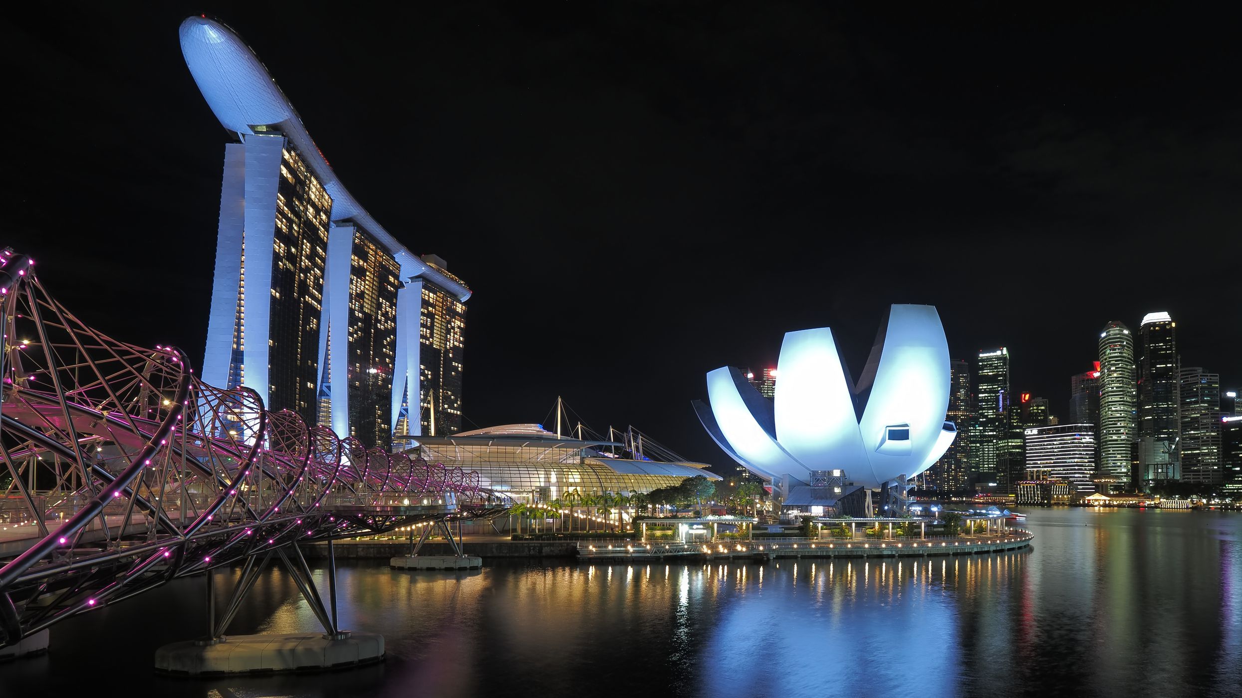 Helix Bridge, Singapore