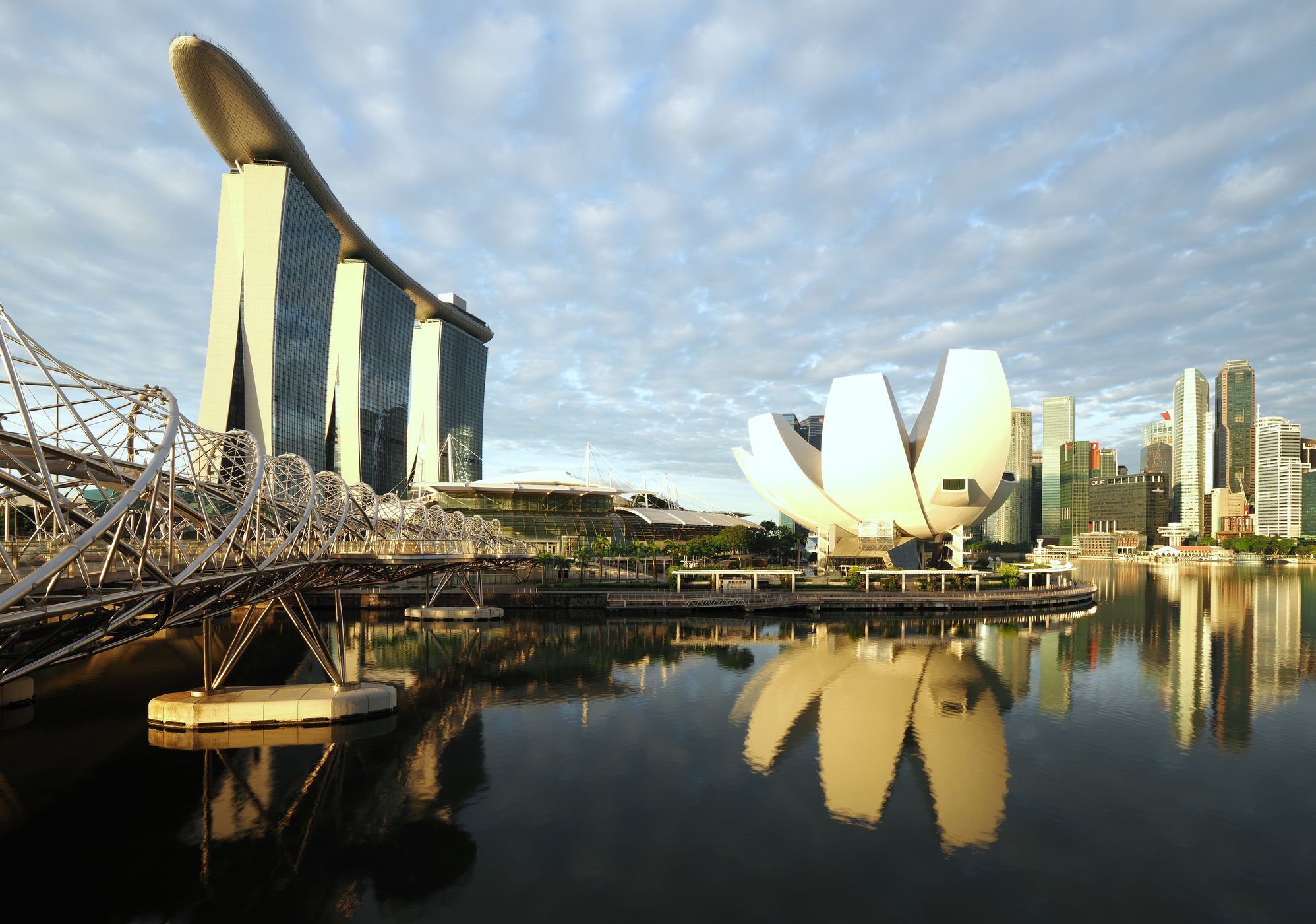 Helix Bridge, Singapore