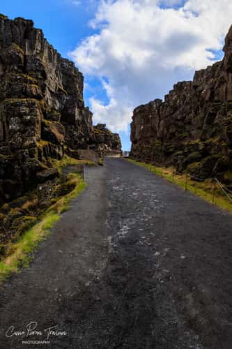 Hrafnagjá Observation Deck