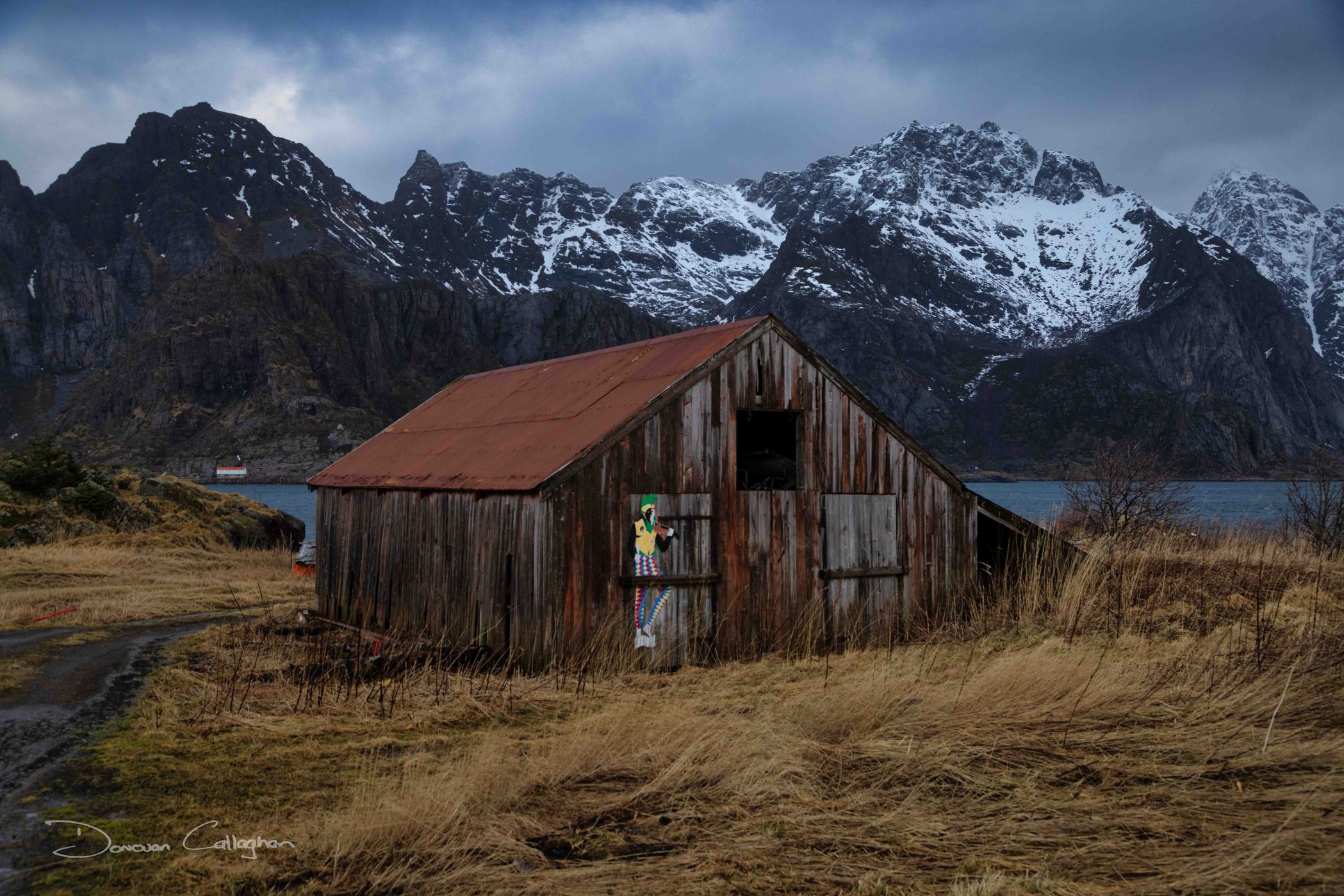 Hut, Sauoy, Henningsvaer,, Norway