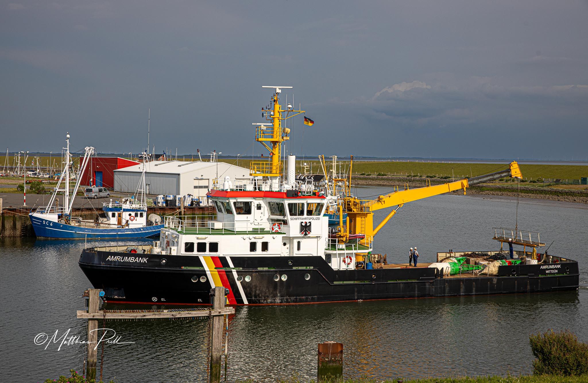 Im Hafen von Büsum, Germany