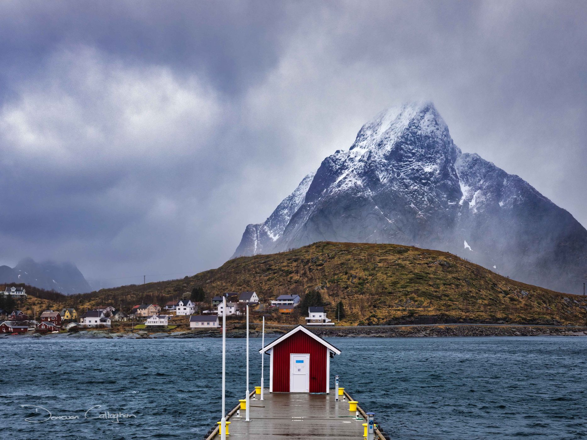 Jetty, Reine, Hamnoy, Norway
