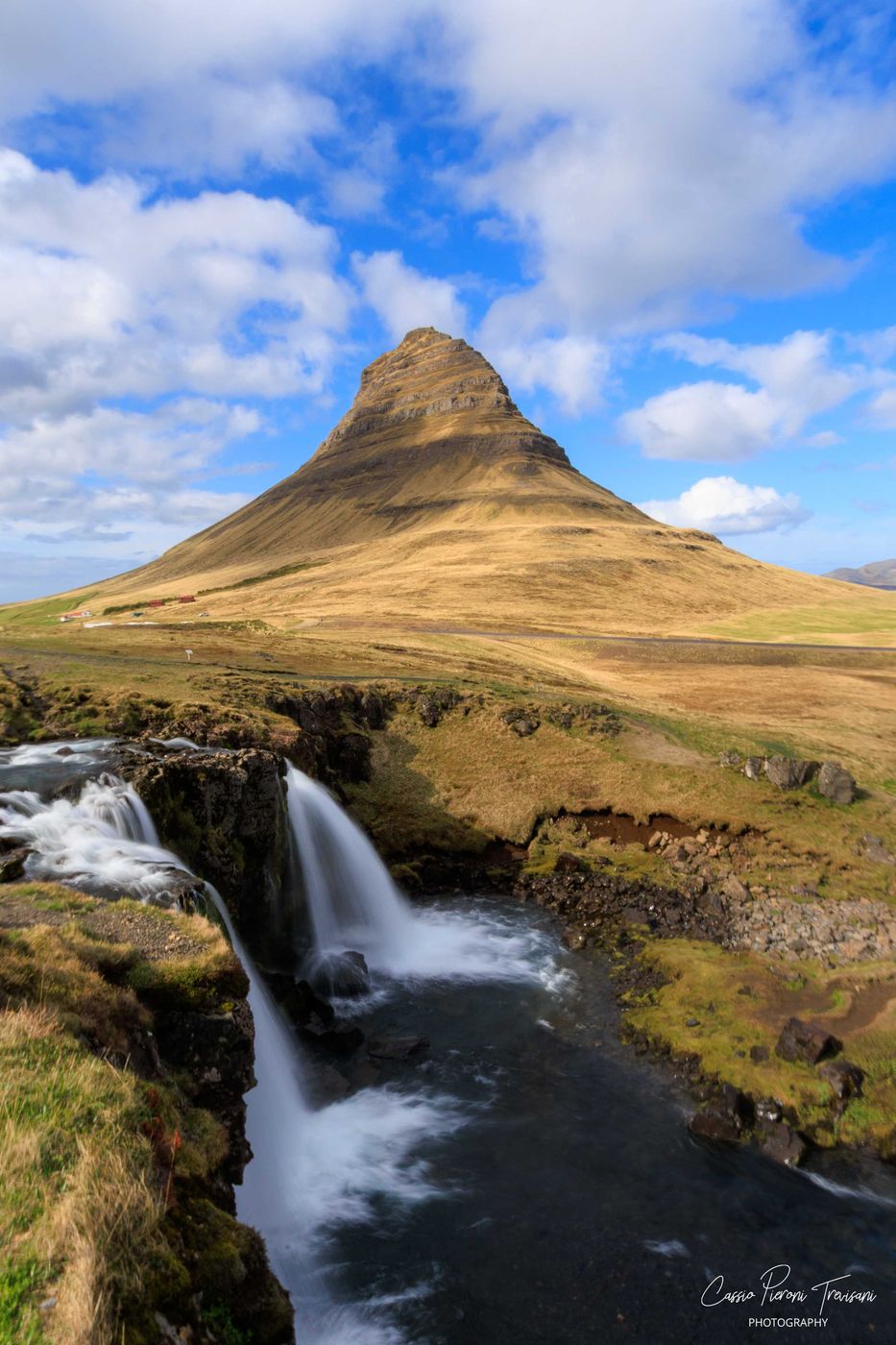 Kirkjufell Waterfall with Kirkjufell, Iceland