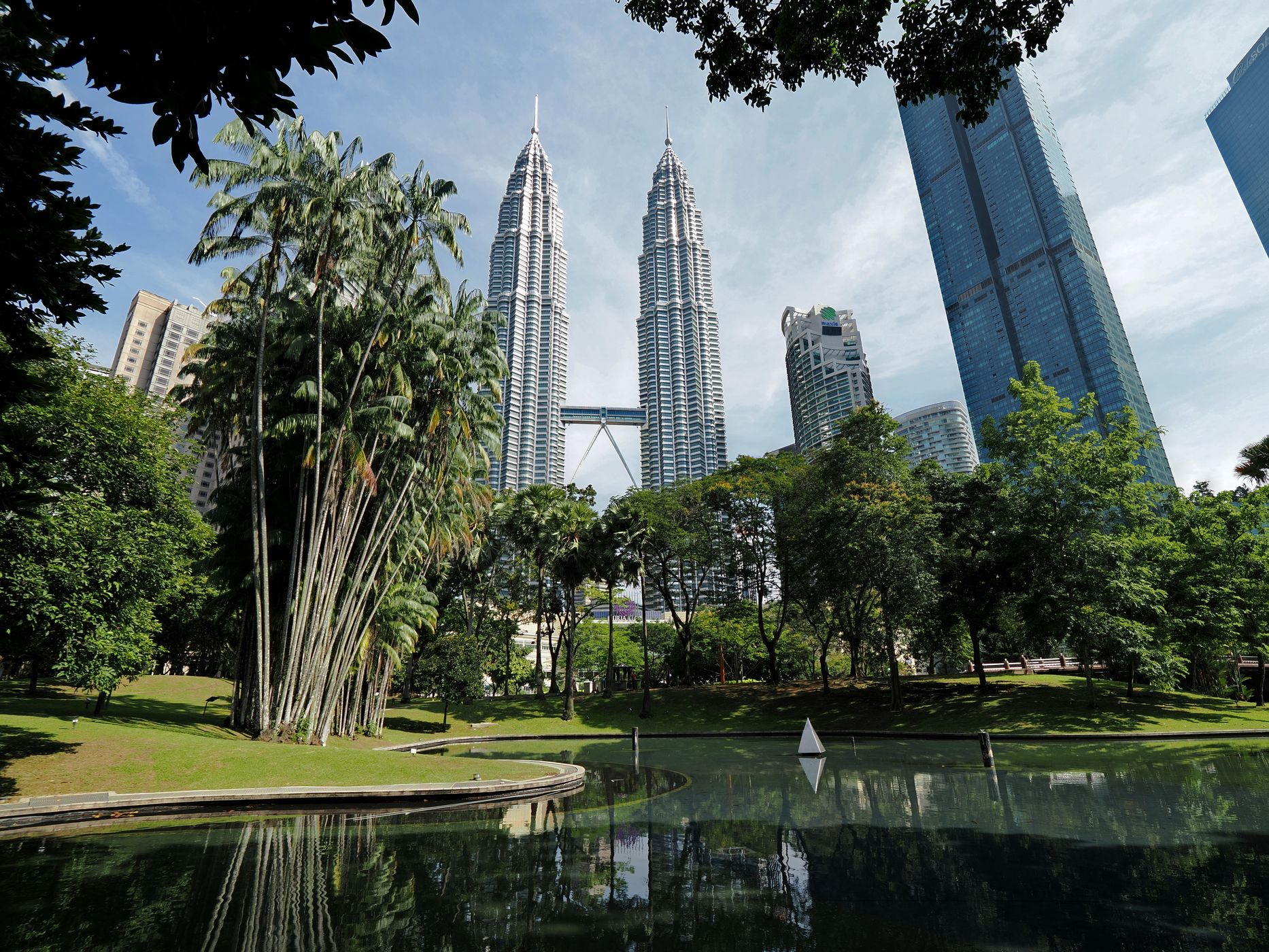 KLCC Park at Petronas Twin Towers, Malaysia