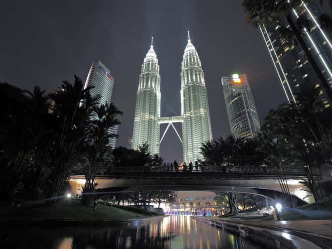 KLCC Park at Petronas Twin Towers