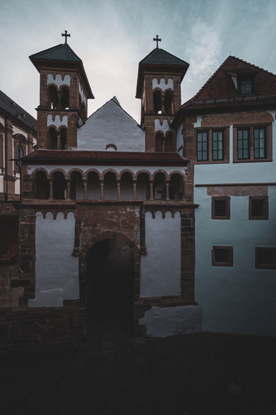 Kloster Großcomburg - Auf den Wehrgängen, Germany