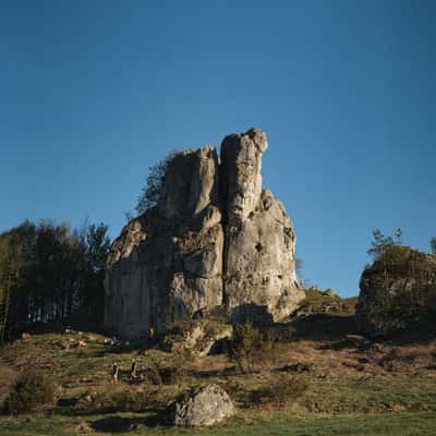 Knur Rock, Poland