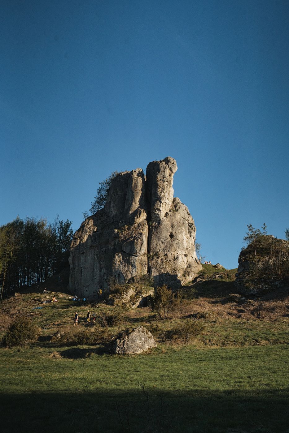 Knur Rock, Poland