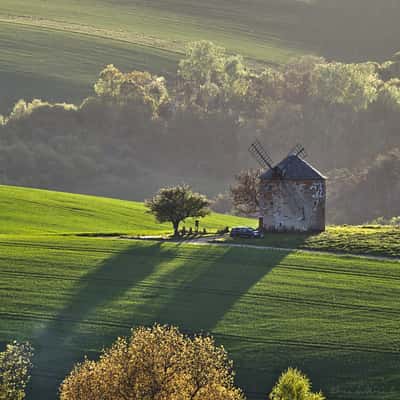 Kunkovice windmill, Czech Republic