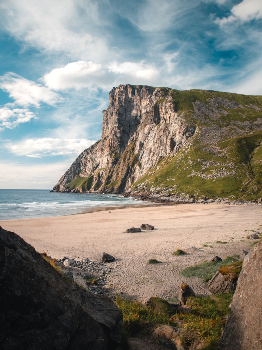 Kvalvika Beach, Norway