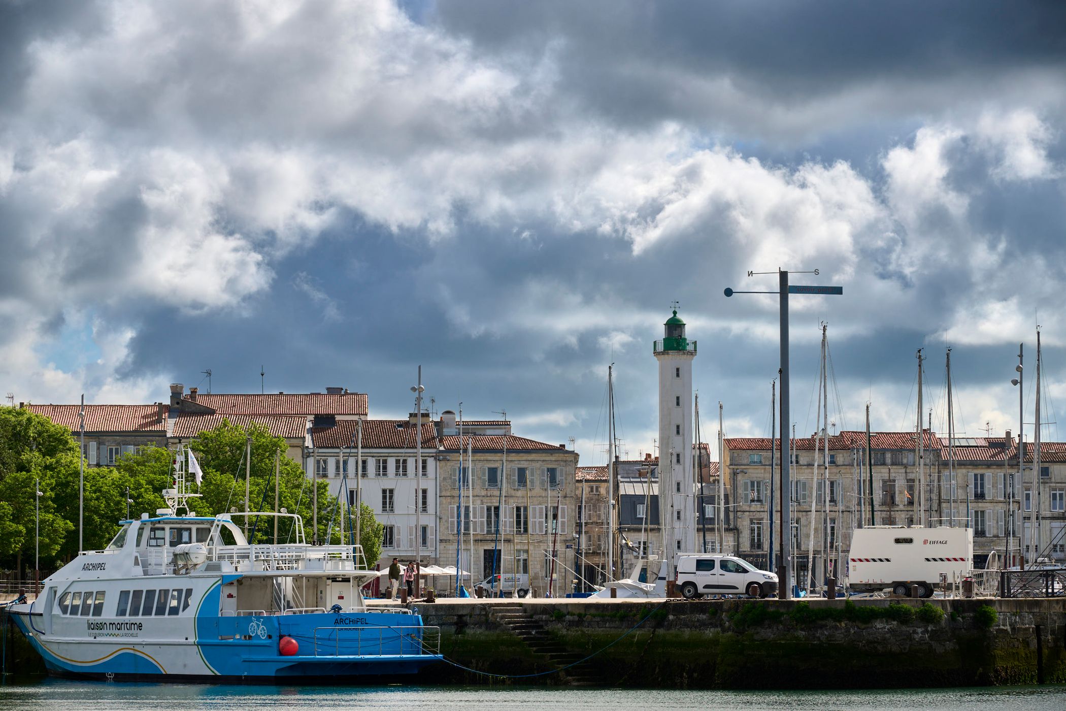 La Rochelle - Alignement lighthouses, France