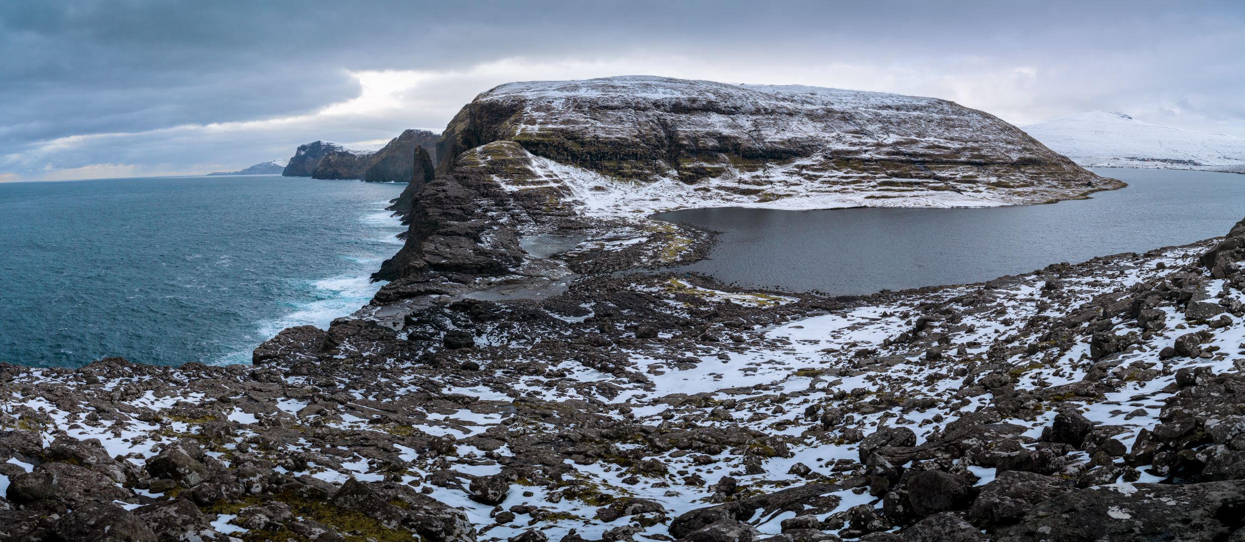 Lake Sørvágsvatn, Faroe Islands