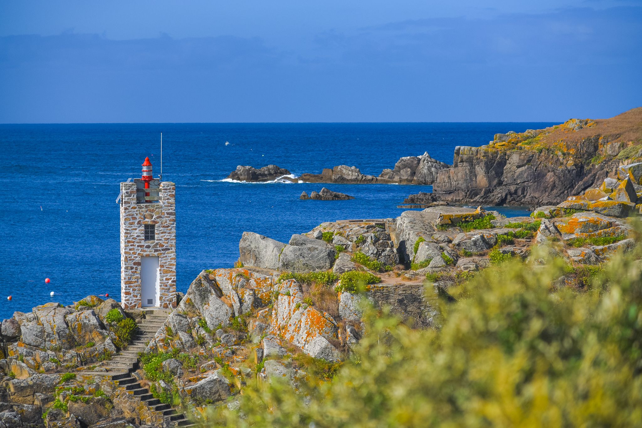 Lighthouse of Port de la Meule, France