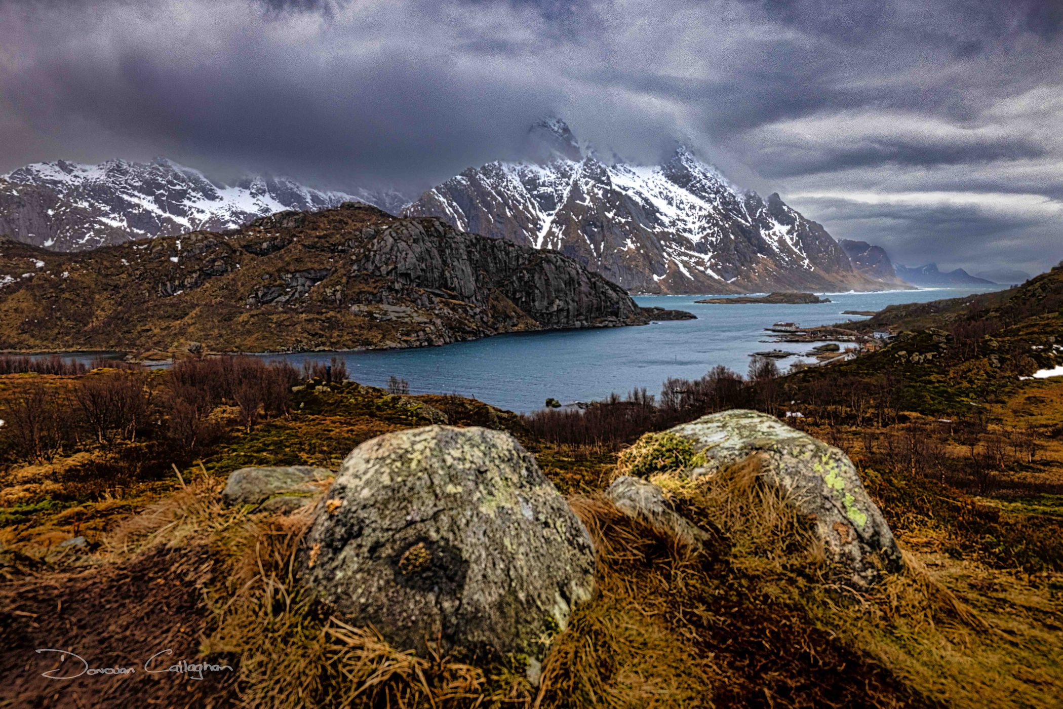 Lofoten Fjord, Norway