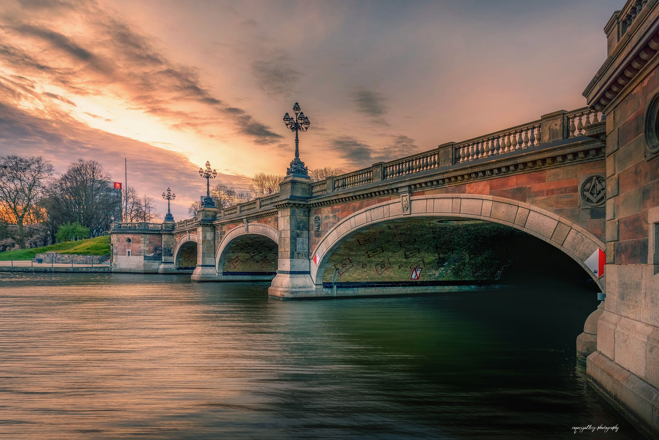 Lombardsbridge, Hamburg, Germany