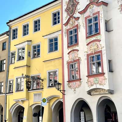 Marienplatz, Wasserburg am Inn, Germany