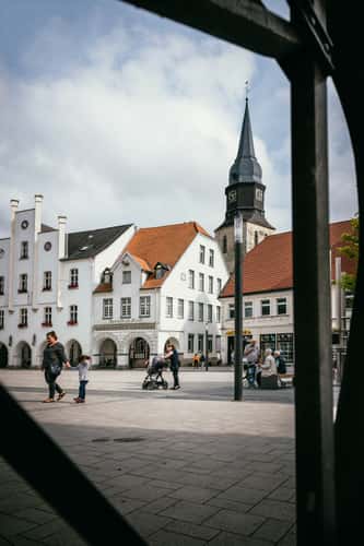 Marktplatz Beckum, Münsterland