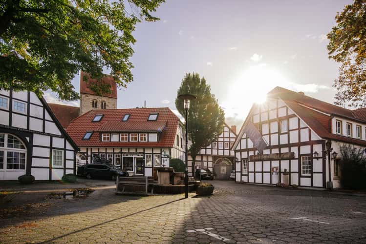 Marktplatz Recke, Münsterland