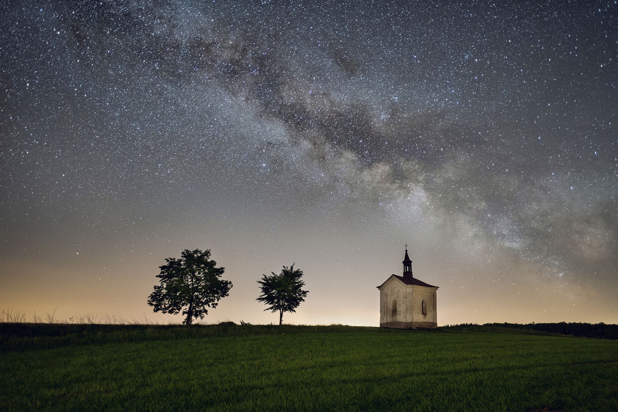 Milky way, Czech Republic