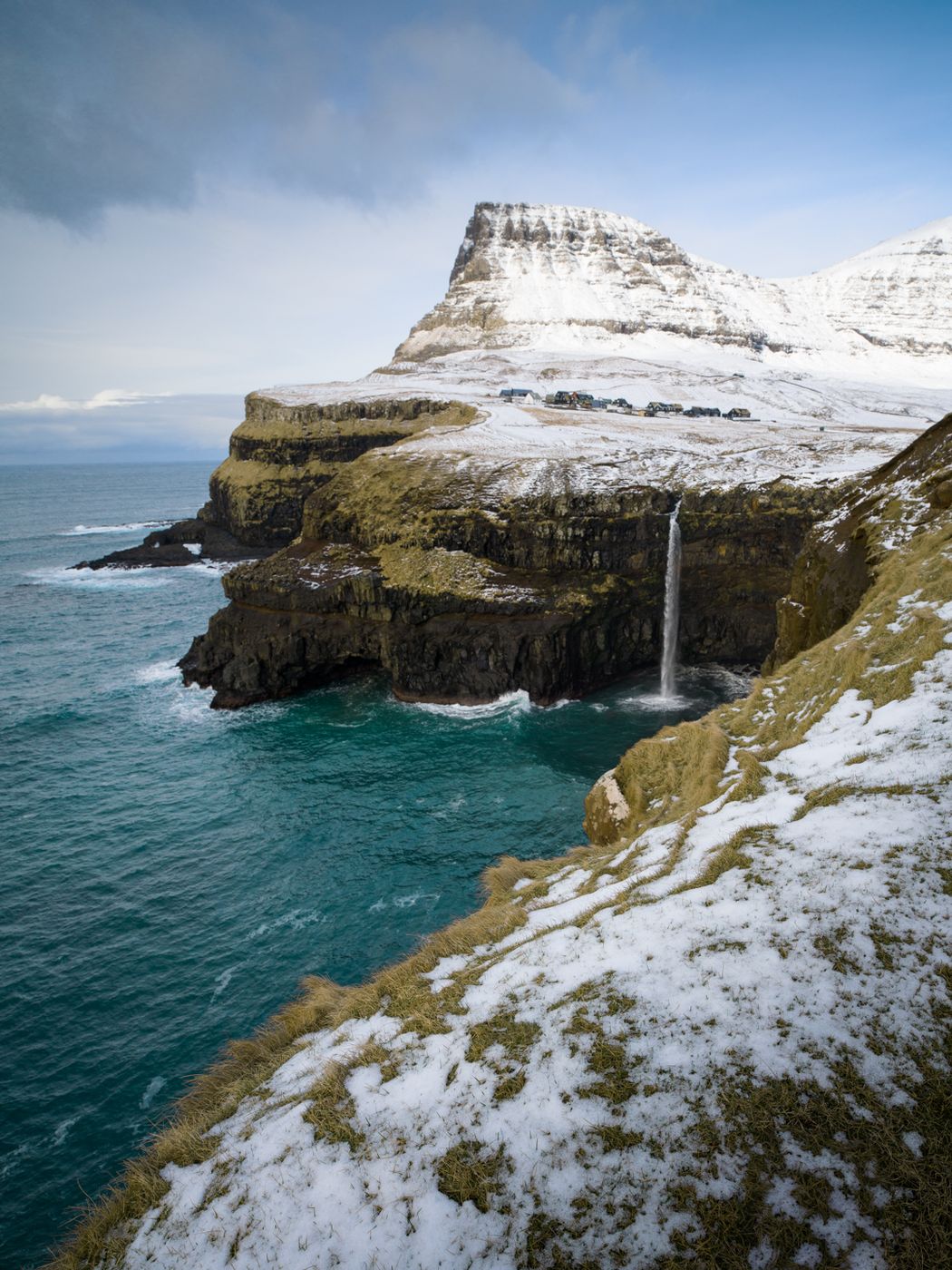 Múlafossur Waterfall, Faroe Islands