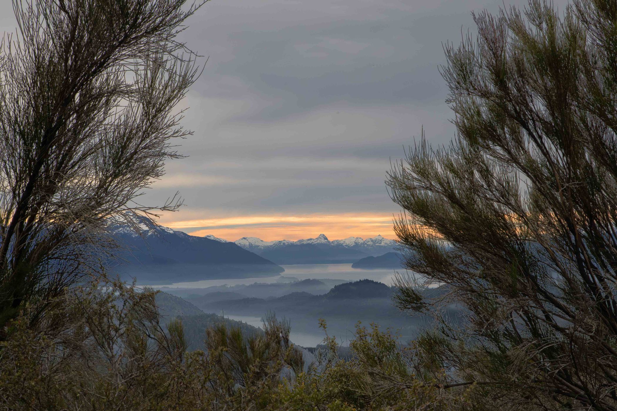 Nahuel Huapi Lake from San Martín Hill, Argentina