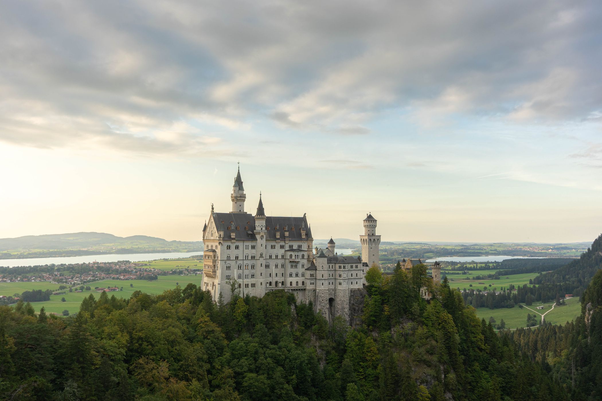 Neuschwanstein Castle from Marienbridge - The classic view, Germany