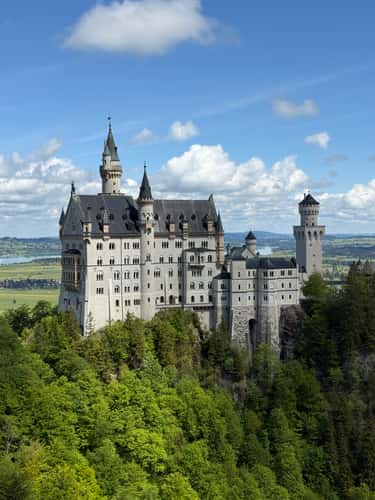Neuschwanstein Castle from Marienbridge - The classic view