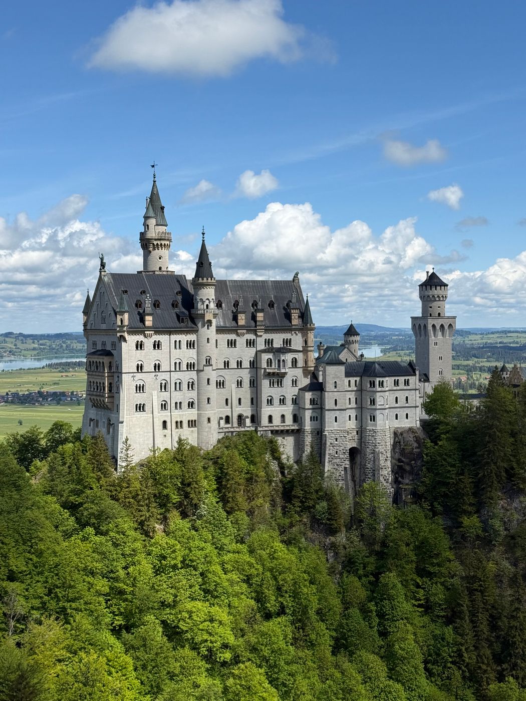 Neuschwanstein Castle from Marienbridge - The classic view, Germany