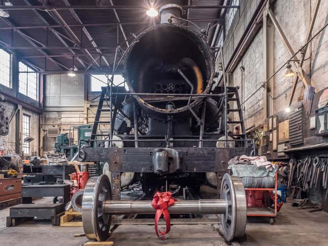 Nevada Northern Railway Workshops