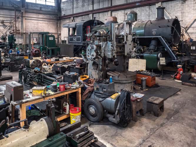 Nevada Northern Railway Workshops