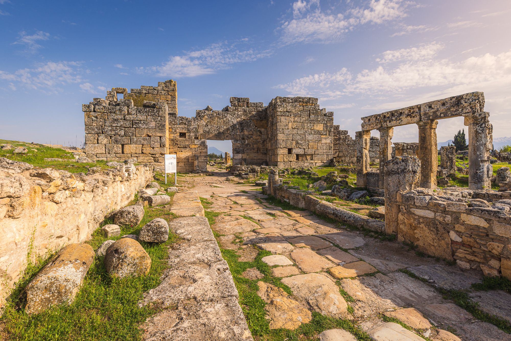 Nordtor (Northern Gate) of Hierapolis, Turkey (Türkiye)