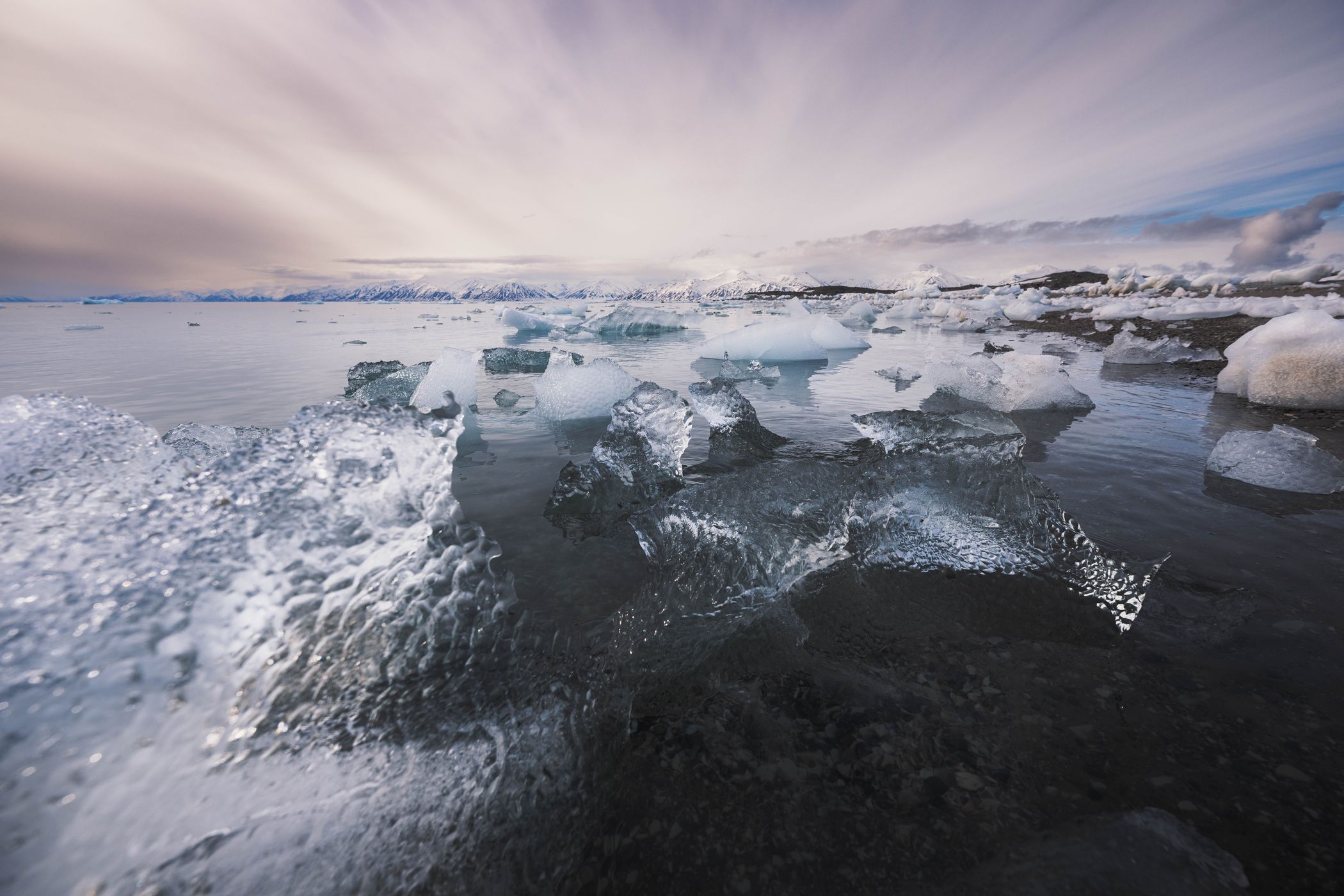 Northern Shores at Nordbreen, Svalbard & Jan Mayen Islands